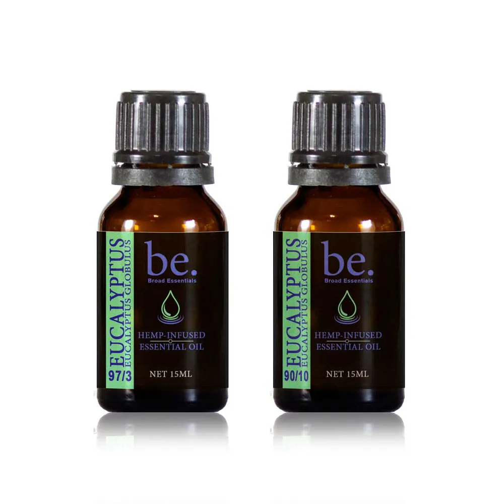 EucalyptusEucalyptus CBD Essential Oil Blend | CBD infused Eucalyptus Essential Oil Blend | 450mg & 1500mg 15mL bottles by Broad Essentials CBD Essential Oil Blend | CBD infused Eucalyptus Essential Oil Blend | 1500mg per 15mL bottle by Broad Essentials