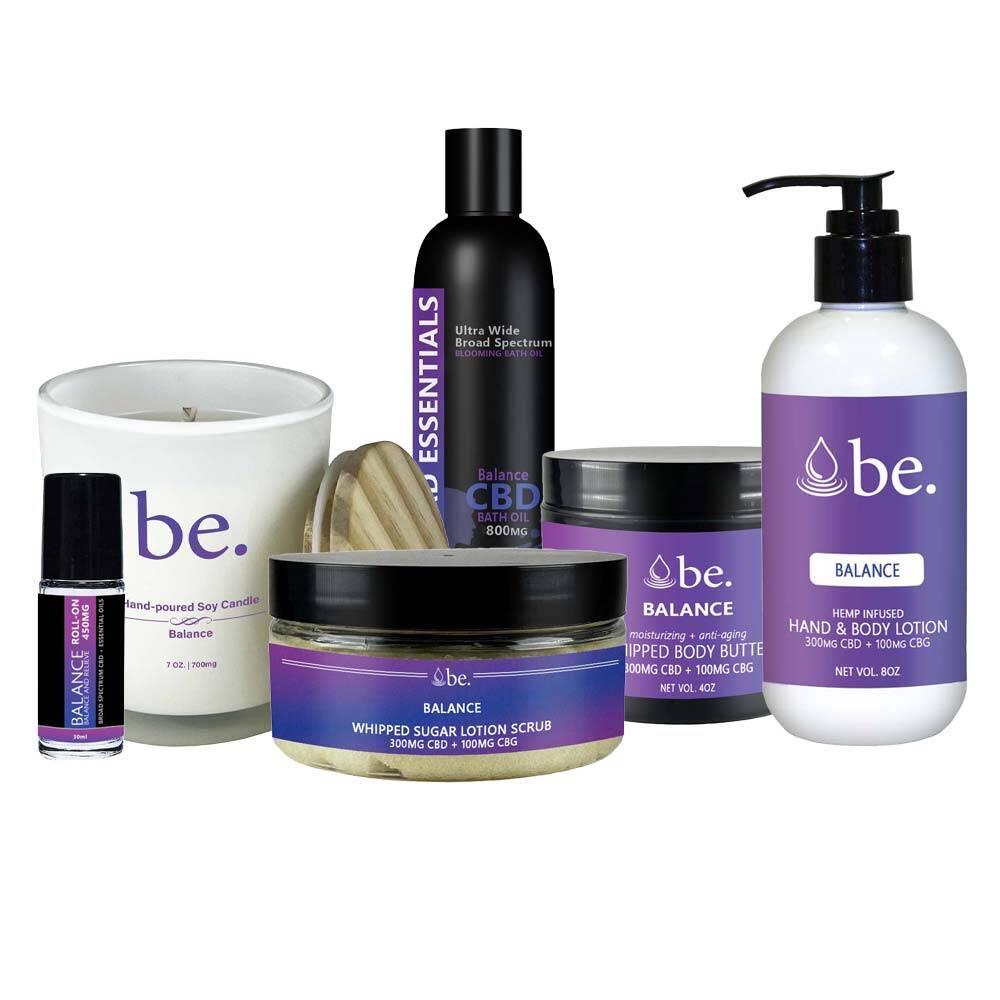 Self-Care CBD Bath and Body Bundle
