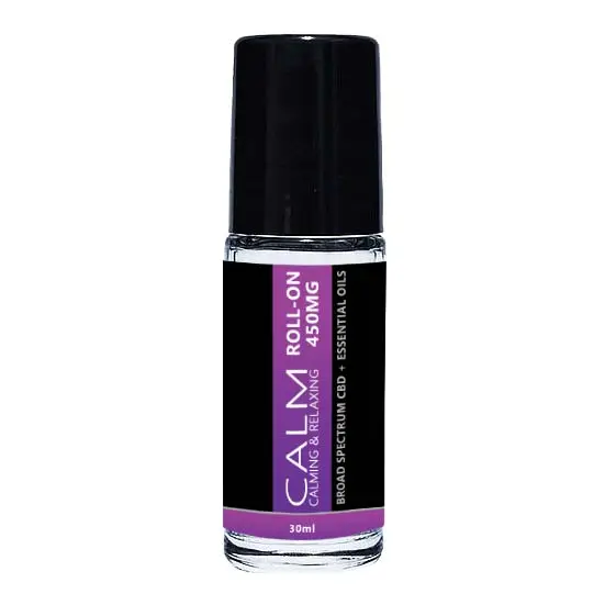 Calm CBD Roll On for Stress and Calm (Broad Spectrum CBD) | 30ml with 450mg | Broad Essentials