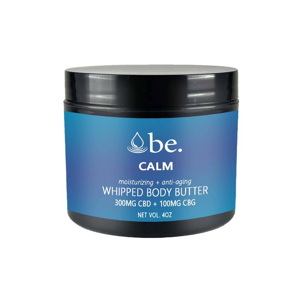 A jar of CBD body BUtter.