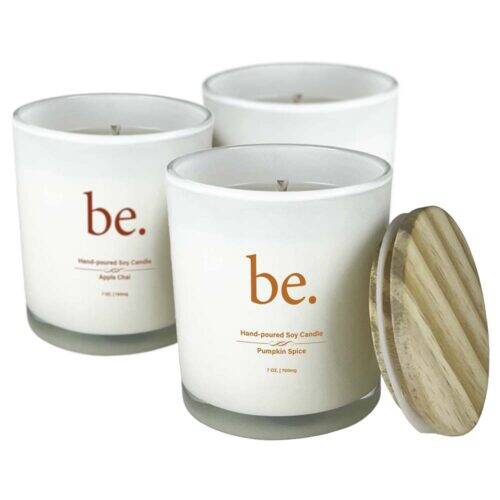 Fall Scented CBD Candles up to 1400mg | Autumn scented CBD Candles up to 1400mg | Broad Essentials